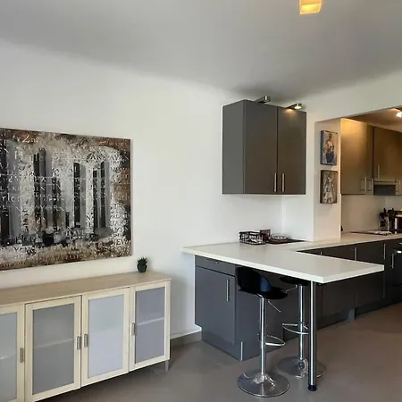 Fully Equipped Beachfront In The Heart Of The Center Bd Leclerc Lägenhet *